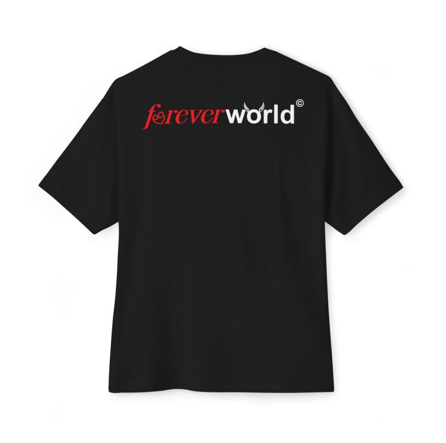 foreverworld tee (black)