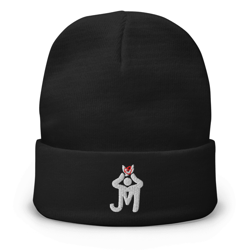 Justin Michael x Foreverworld Knit Beani(Black)