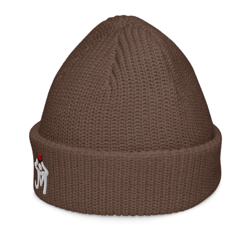 Justin Michael x Foreverworld Fisherman Beanie(Brown)