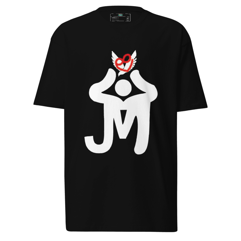 justin michael x foreverworld "missing person" tee (black)