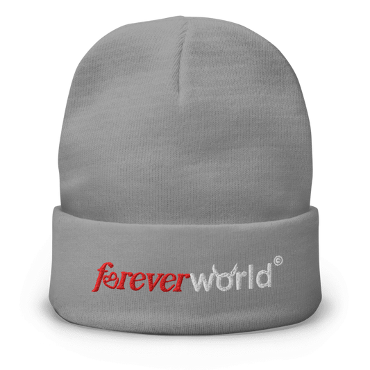 Foreverworld Knit Beanie(Grey)