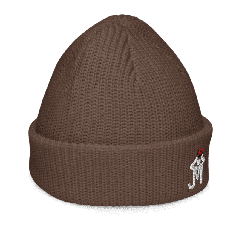 Justin Michael x Foreverworld Fisherman Beanie(Brown)