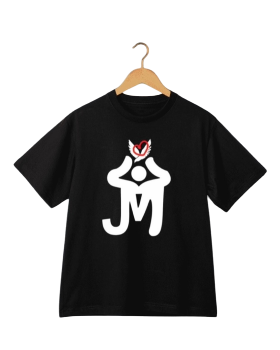 justin michael x foreverworld "missing person" tee (black)